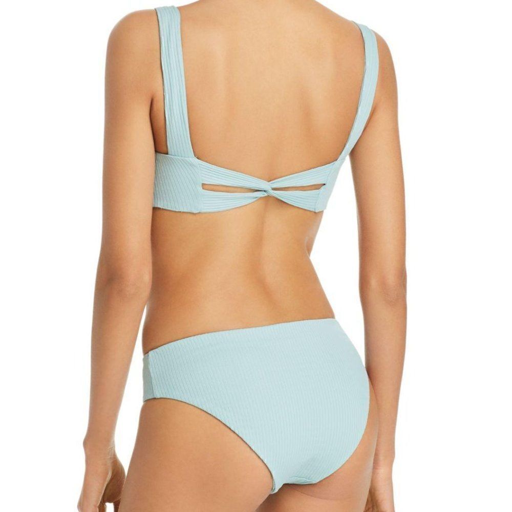 Tavik Ribbed Blue Full Coverage Bikini - Picture 9 of 15